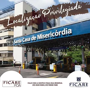 Ficare Poa - 3min Do Complexo Hospitalar Santa Casa Hotel Porto Alegre